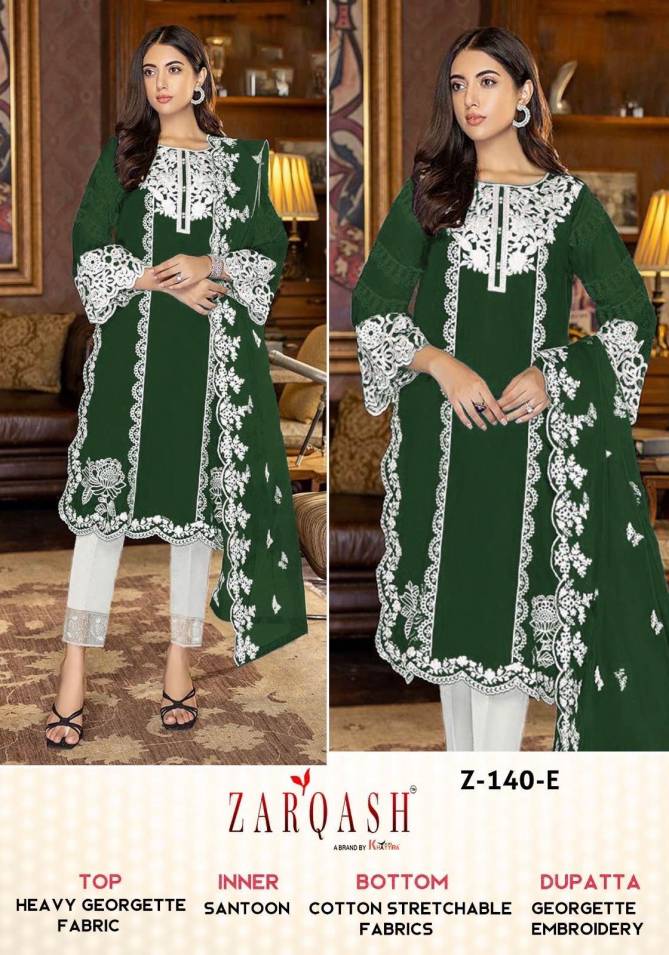 Zarqash Z 140 Readymade Designer Georgette Pakistani Suits
